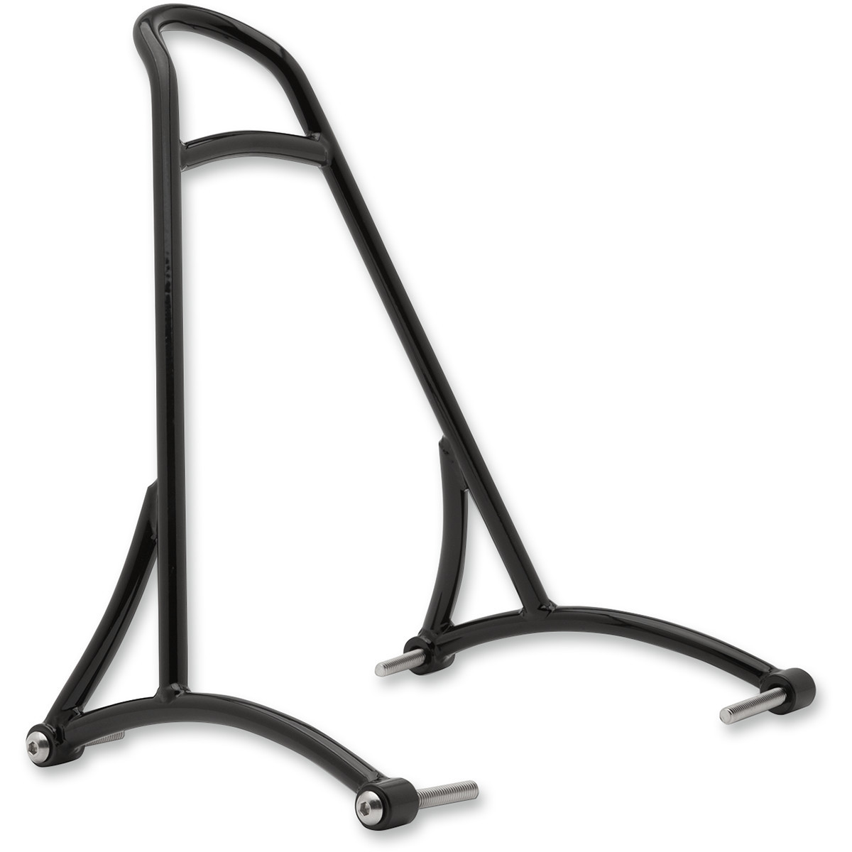 Burly Brand #B13-1502B - 13" Sissy Bar - Short - Black - HD Sportster '94-'03