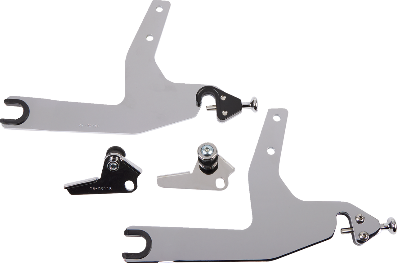 Backrest Kit - 11" - Black - Softail