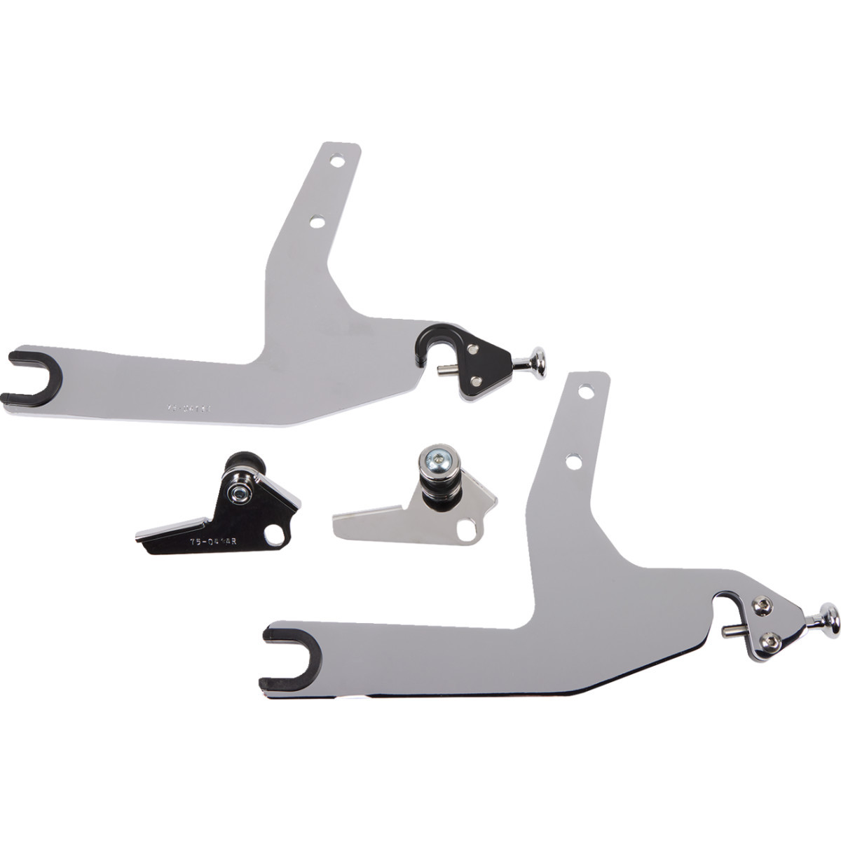 Cobra #602-2021 - Backrest Kit - 11" - Chrome - Softail