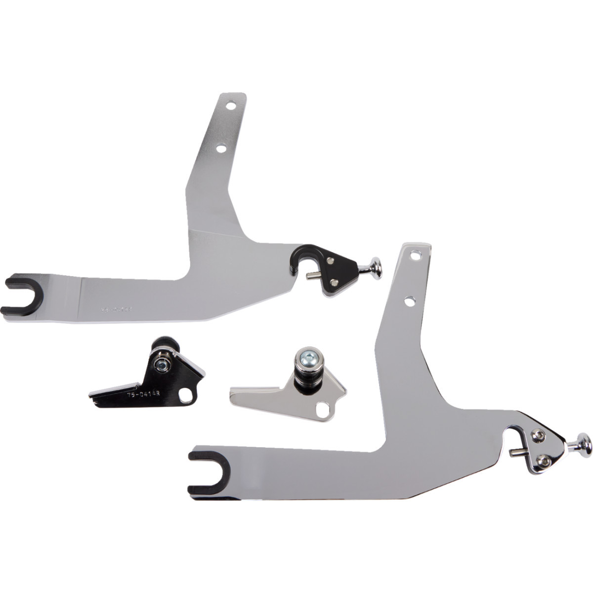 Cobra #602-2022 - Backrest Kit - 11" - Chrome - Softail