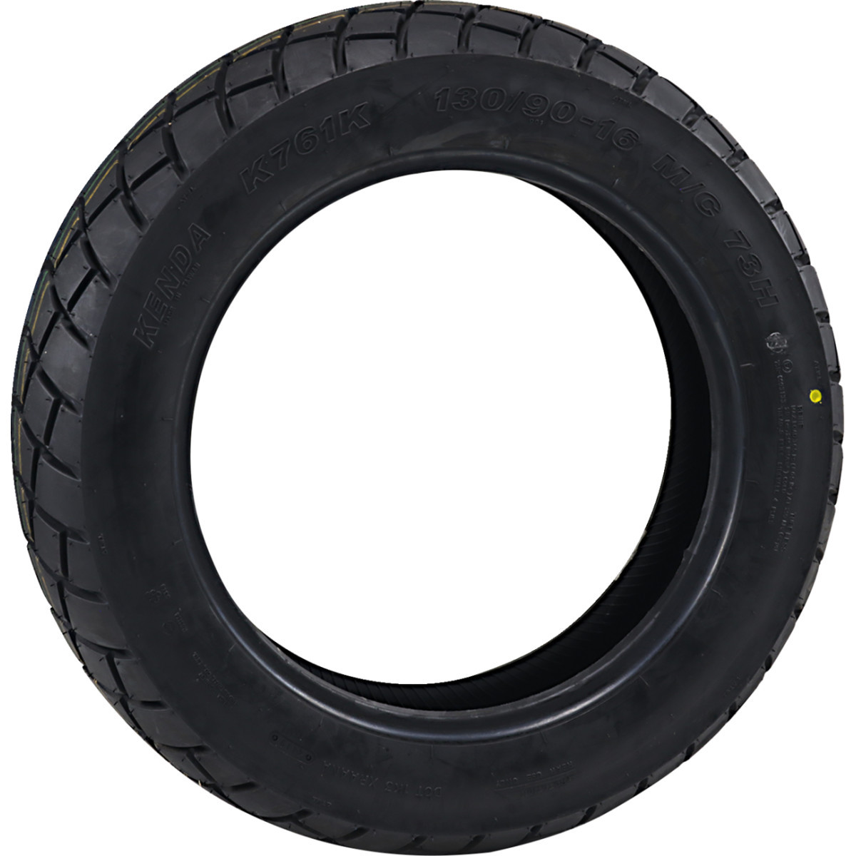 Kenda #047611608B1 - Tire - K761 Dual Sport - Rear - 130/90-16 - 73H