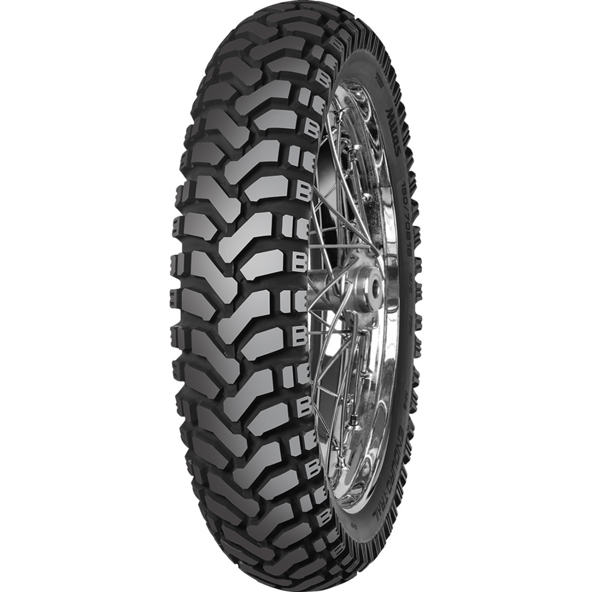 Mitas #70001008 - Tire - Enduro Trail - Rear - 140/80B18 - 70H