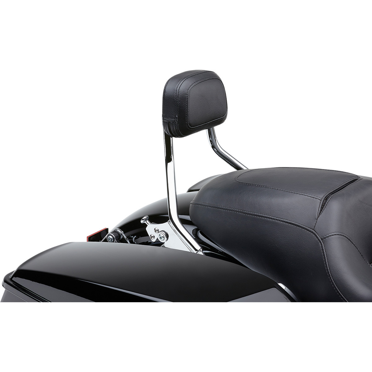 Cobra #602-2200 - Detachable Backrest - Chrome - Short - FLH/FLT