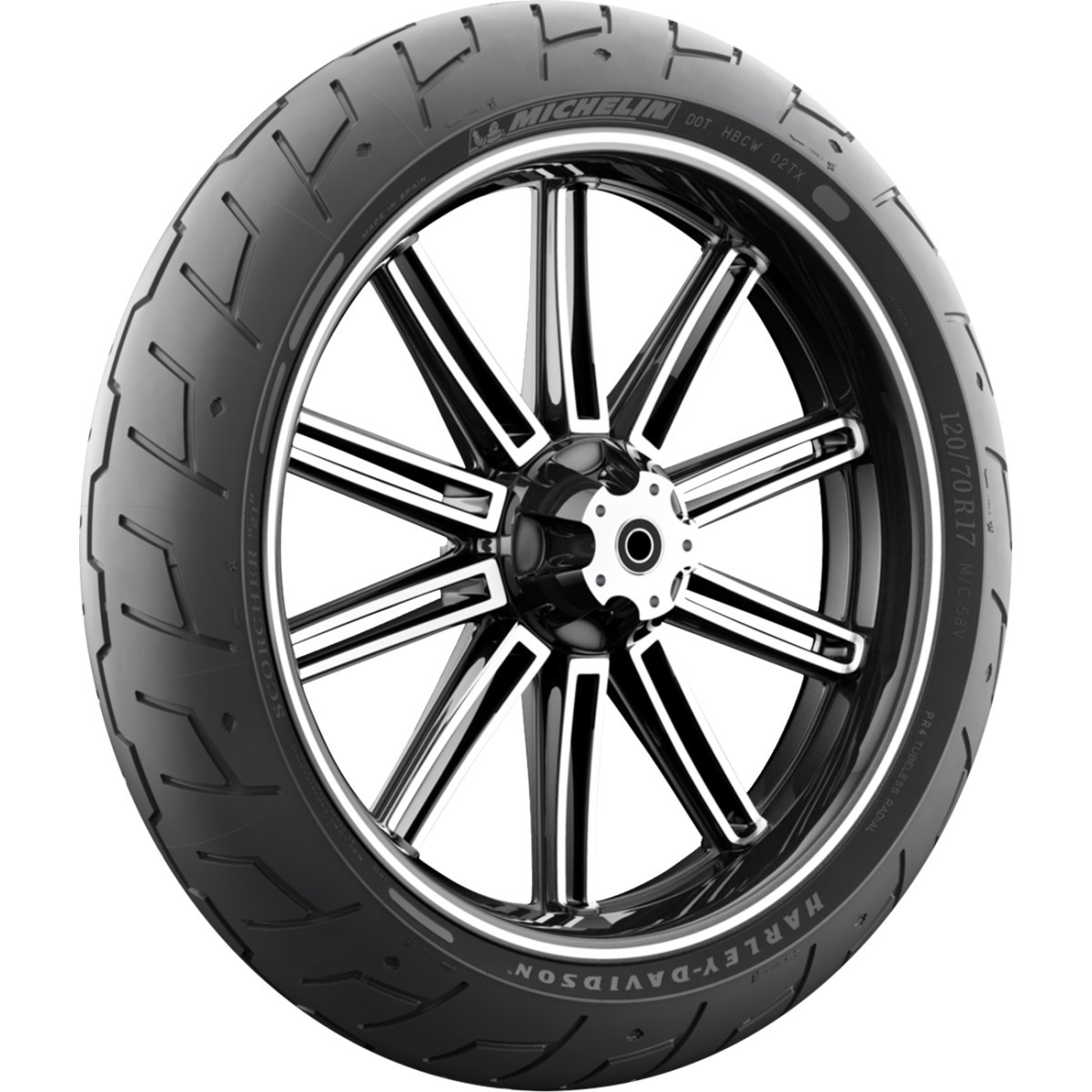 Michelin #50899 - Tire - Scorcher 21 - Front - 120/70R17 - 58V