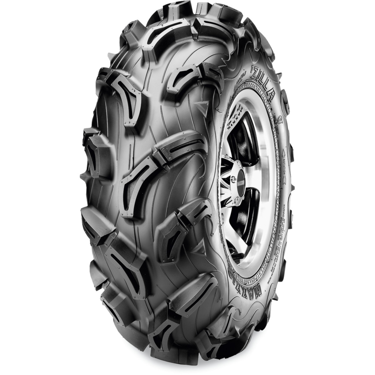 Maxxis #TM00344100 - Tire - Zilla - Front - 28x9-14 - 6 Ply