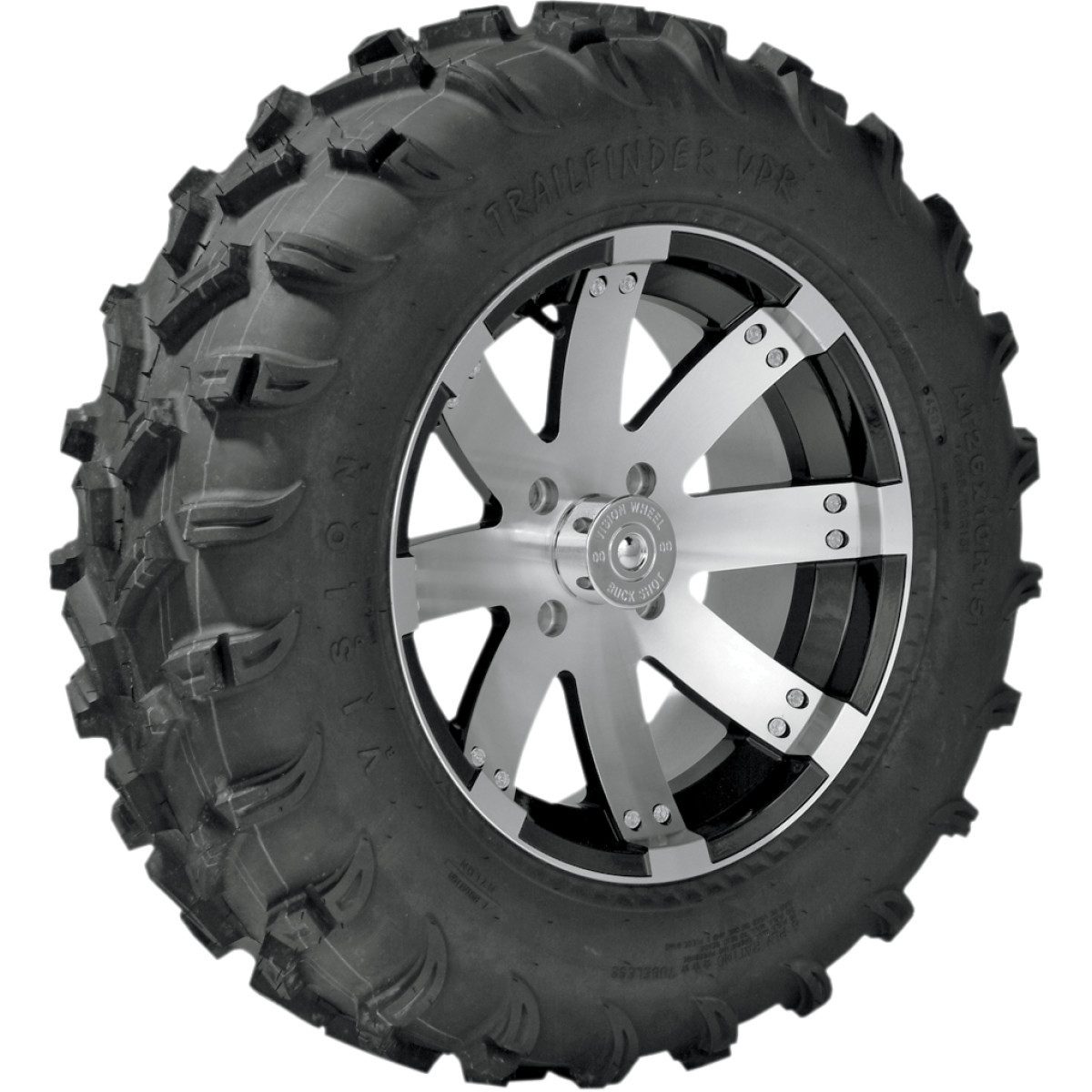 Vision Wheel #W18052612146 - Tire - Trailfinder - Front/Rear - 26x12R14 - 6 Ply