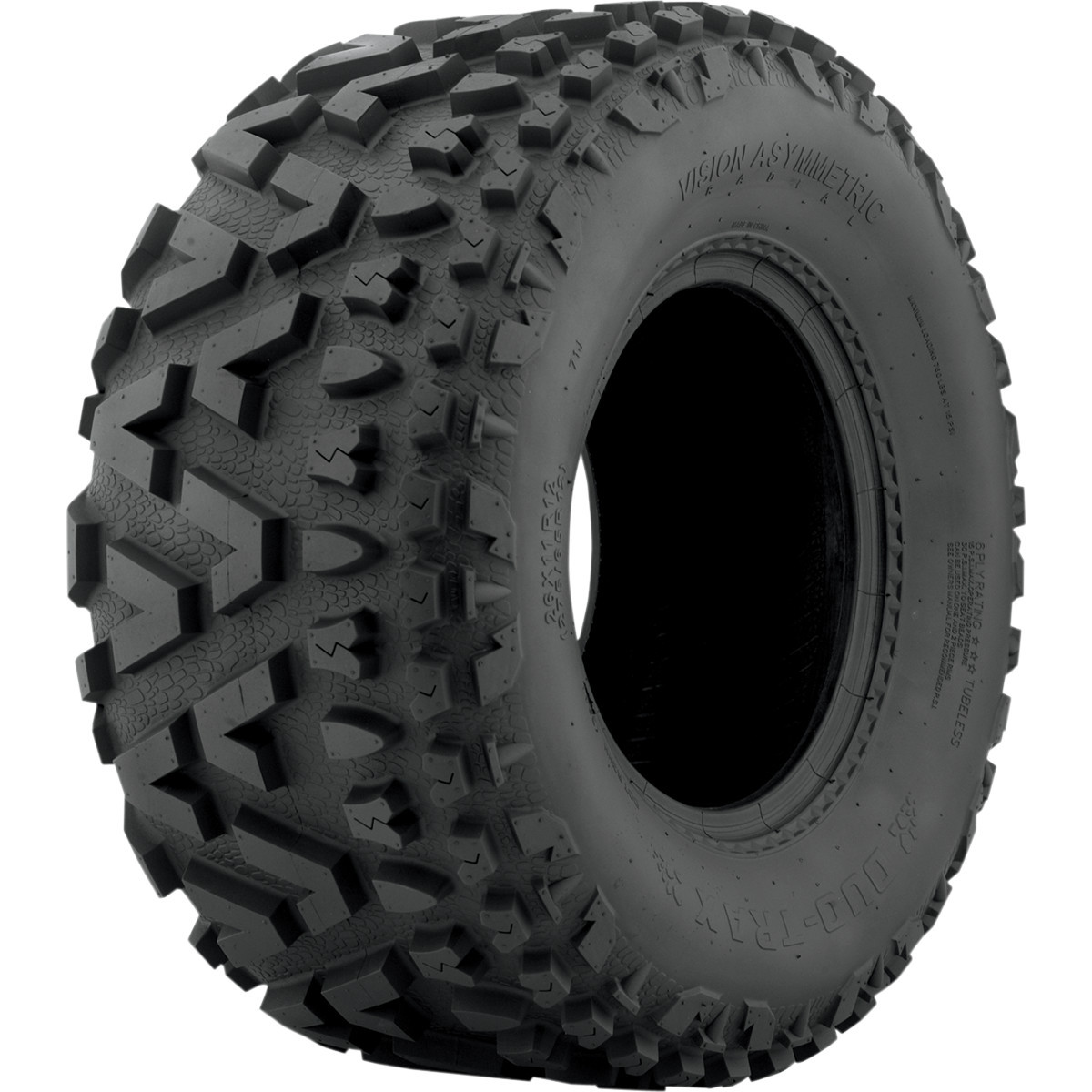Vision Wheel #W396269126 - Tire - Duo Trax - Front/Rear - 26x9R12 - 6 Ply