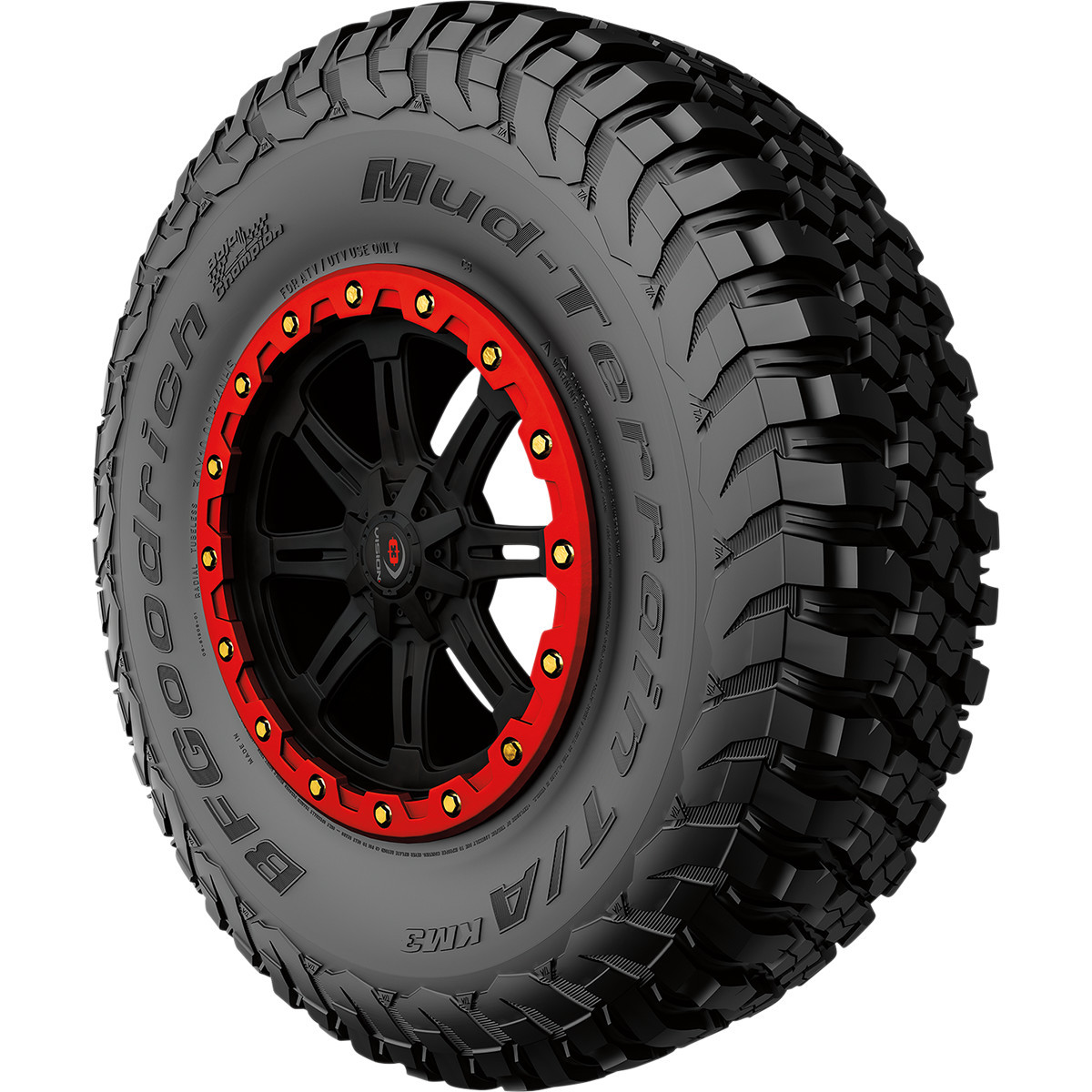 BF Goodrich #76357 - Tire - Mud-Terrain T/A® KM3 - Front/Rear - 30x10R14 - 8 Ply