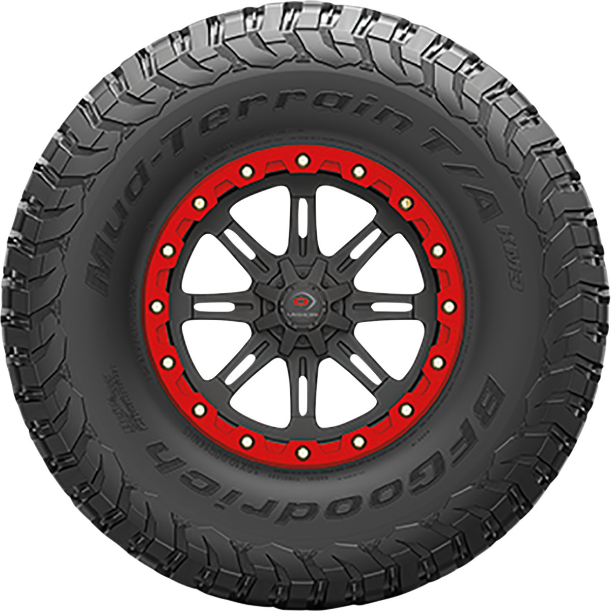 BF Goodrich #76357 - Tire - Mud-Terrain T/A® KM3 - Front/Rear - 30x10R14 - 8 Ply