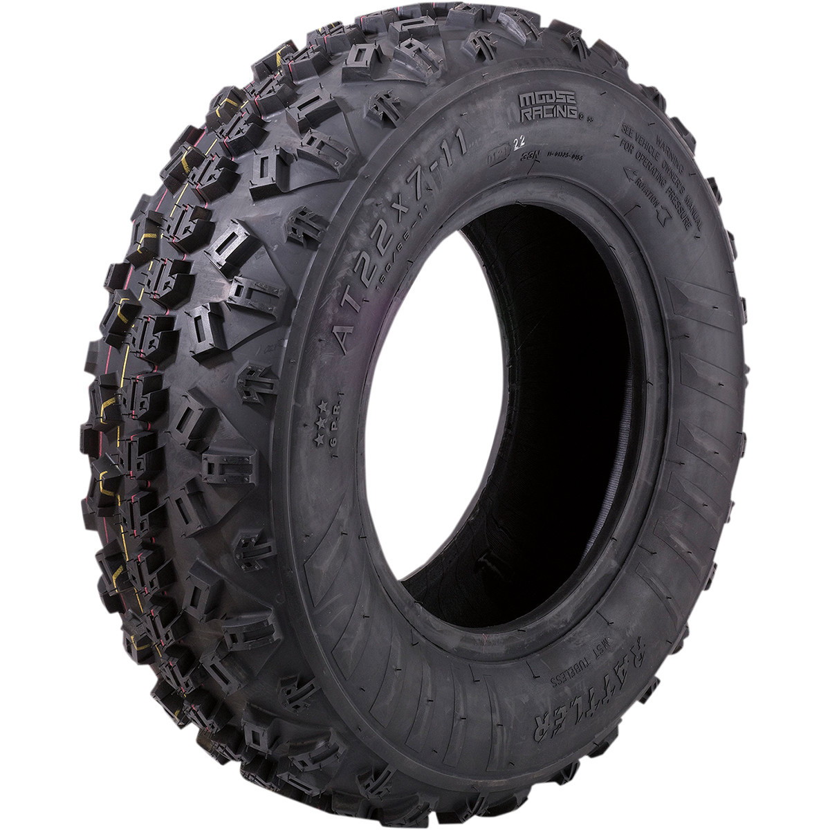 Moose Offroad - Tire - Rattler - Front - 21x7-10 - 6 Ply
