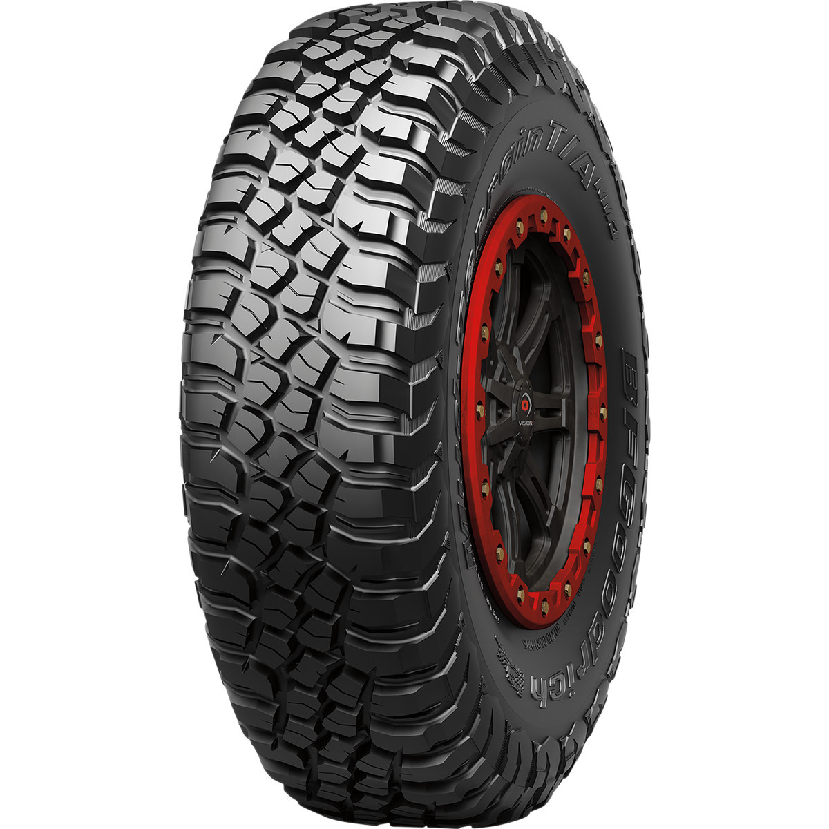 BF Goodrich #33323 - Tire - Mud-Terrain T/A® KM3 - Front/Rear - 27x11R14 - 8 Ply