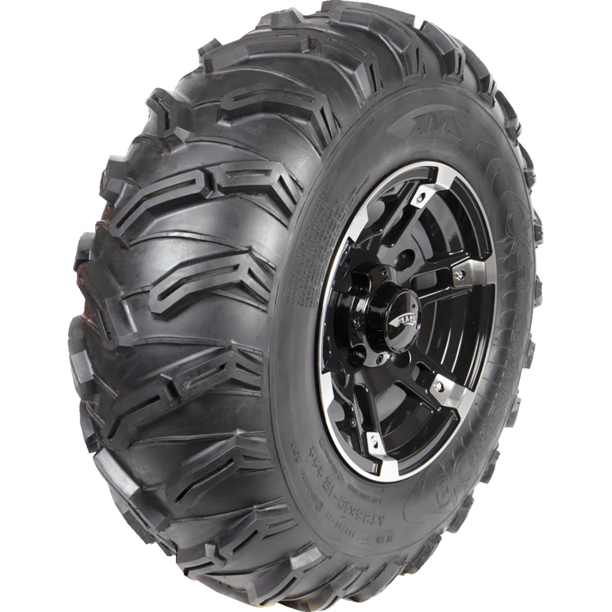 AMS #1250-3511 - Tire - Black Widow - Front/Rear - 25x10-12 - 6 Ply