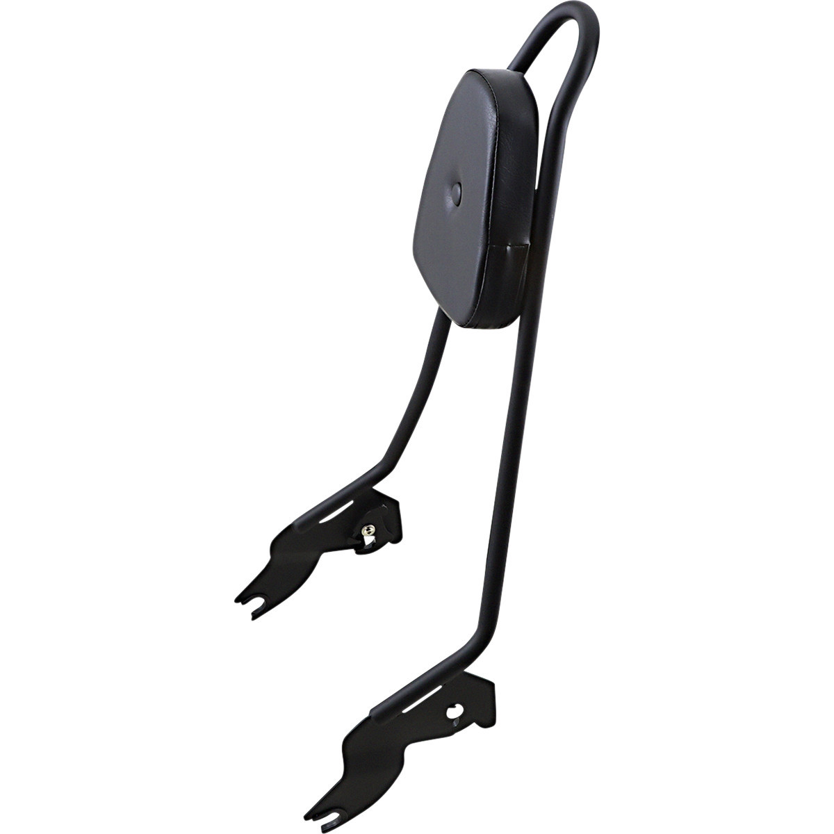 Motherwell #MWL-456-MB - Touring Sissy Bar - Matte Black - 24"