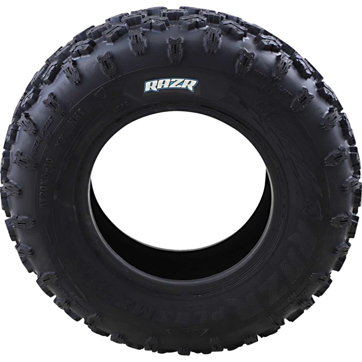 Maxxis #TM01033100 - Tire - Razr Plus MX - Front - 20x6-10 - 4 Ply