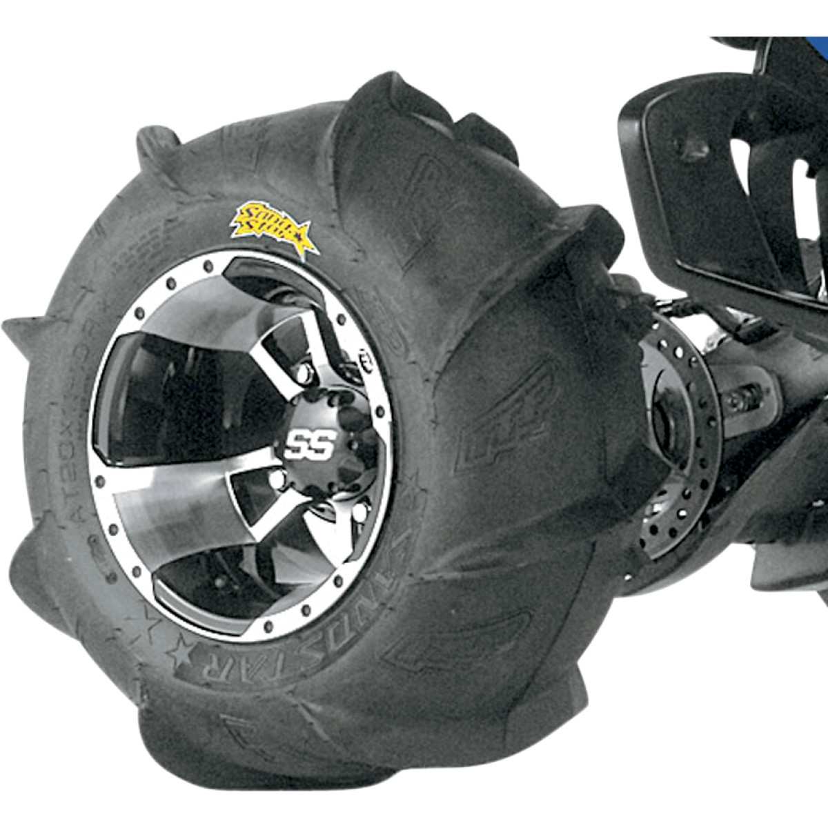 ITP #5000536 - Tire - Sand Star - Angle Paddle - Rear Right - 18x9.50-8 - 2 Ply
