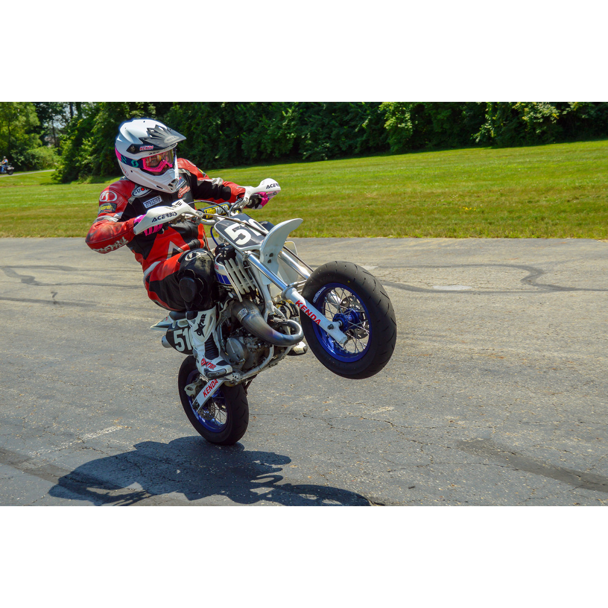 Kenda #04KD1F120031 - Tire - KD1 Kwick - Front - 120/70-12 - 51L