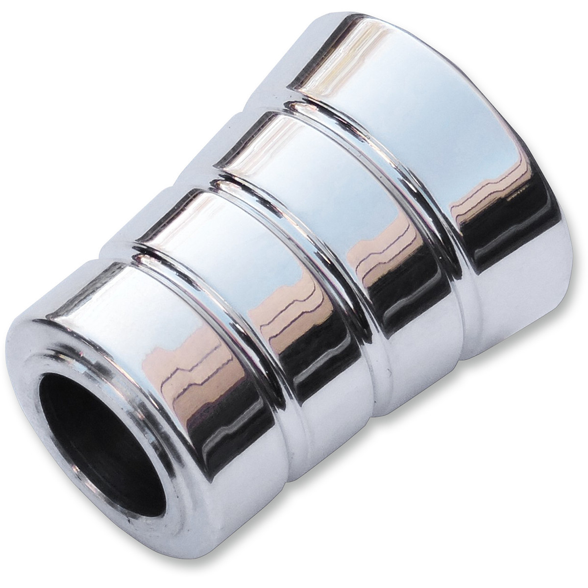 Accutronix #FL227-TGC - Heel Spacer Eliminator - Grooved - Chrome