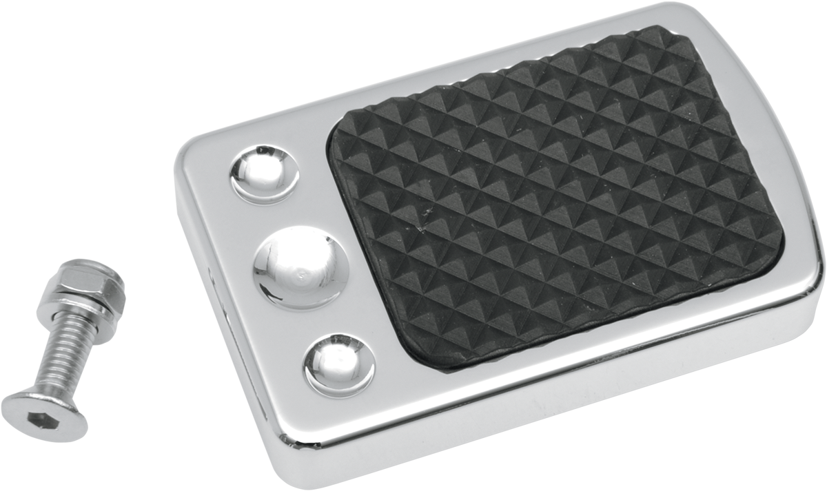 Chrome Brake Pedal Pad - 84-10 Softail