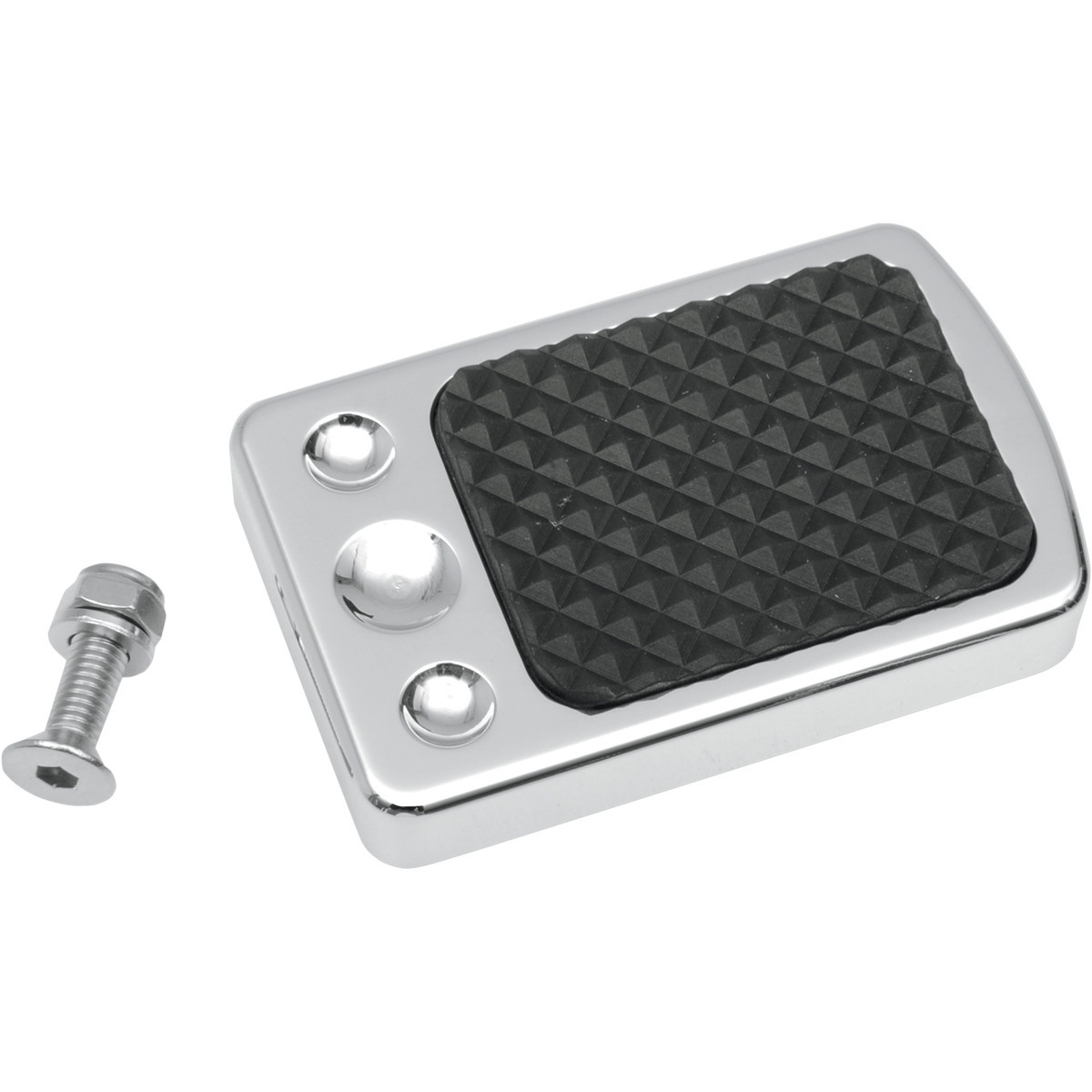 Drag Specialties - Brake Pedal Pad - Chrome - FL