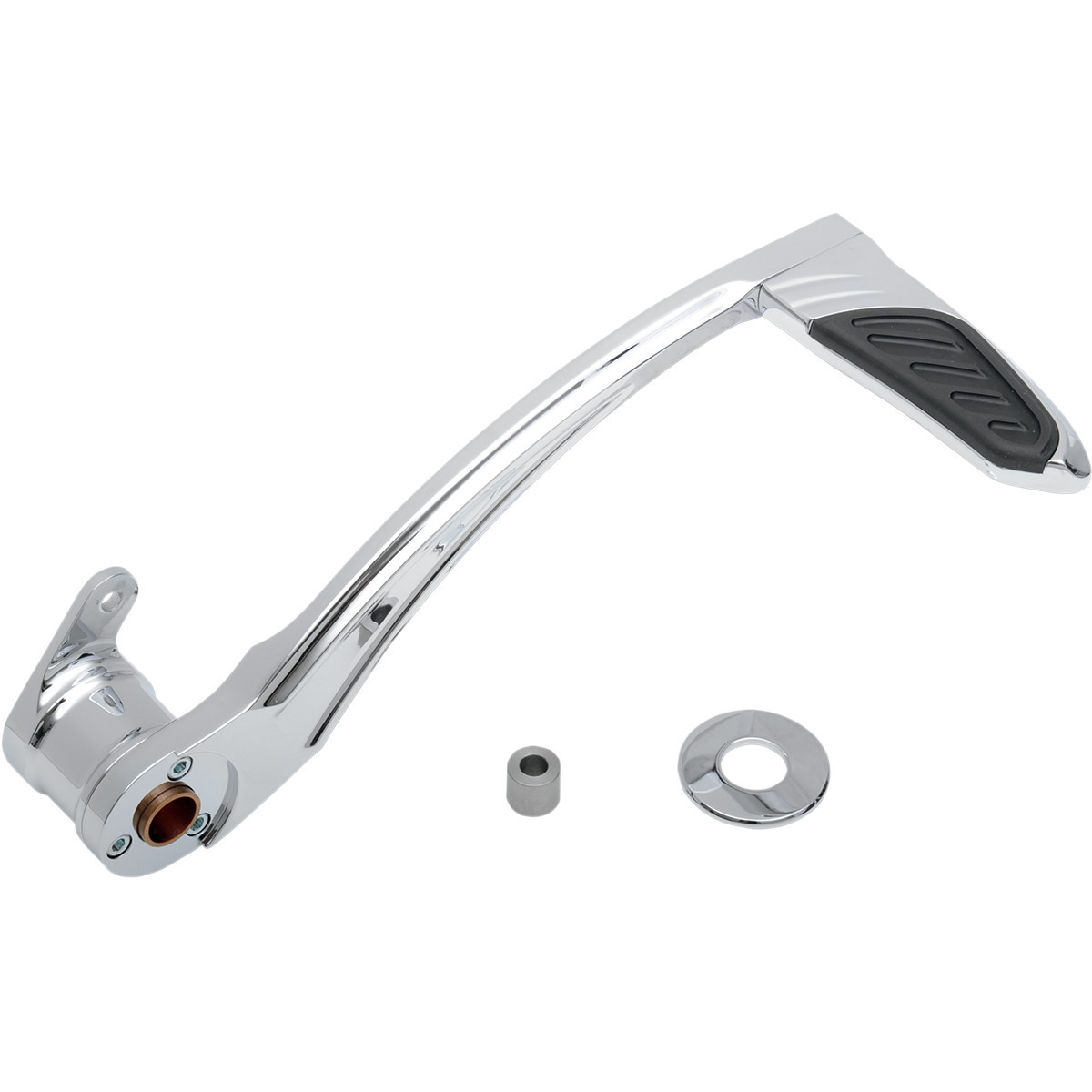 Performance Machine (PM) #0032-1081-CH - Rear Brake Lever - '08-'13 FLH/FLT - Chrome