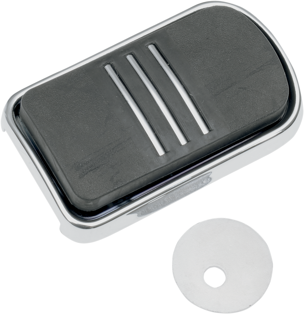 Sweeper Brake Pedal - Chrome