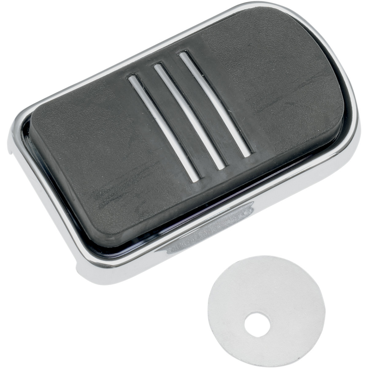 Drag Specialties - Sweeper Brake Pedal - Black/Chrome - FL