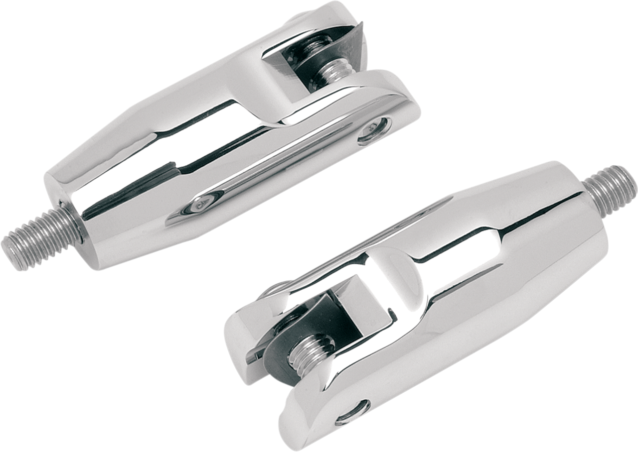 Rear Footpeg Mount - Chrome - FLHT 93+