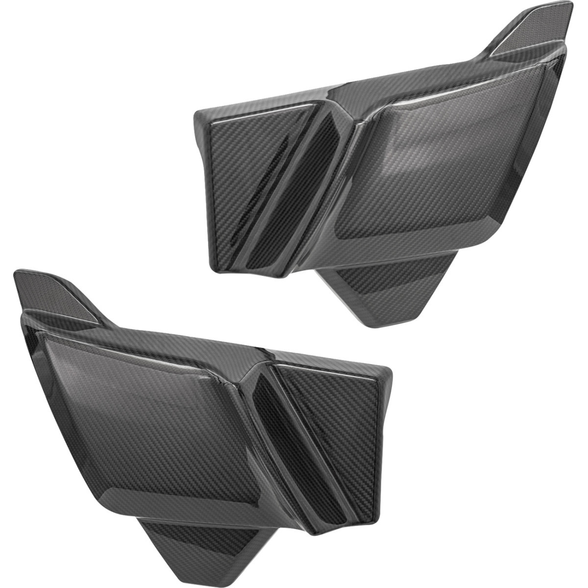 Arlen Ness #210-200 - Side Covers - Carbon Fiber - Harley-Davidson® - Touring '24-'25