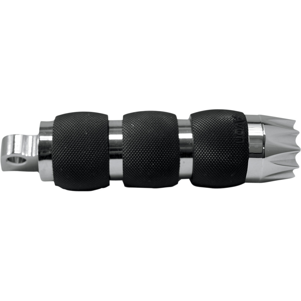 Avon Grips #FP-AIR-90-CH-EX - Foot Pegs - Air Cushioned Excalibur - Chrome