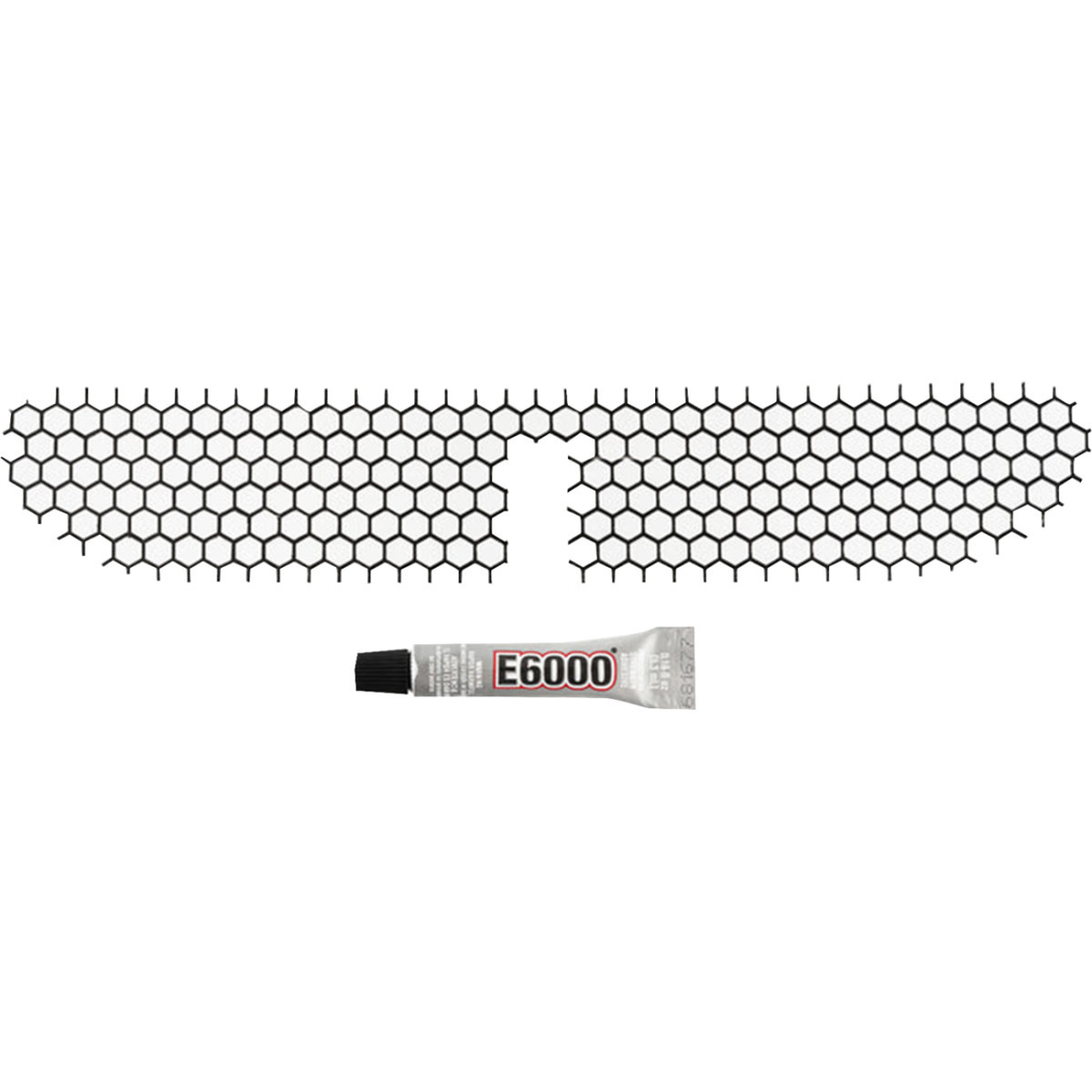 Klock Werks #KWS-01-0003-B - Fairing Vent Screen - Honeycomb - Black – FLHT/FLHX
