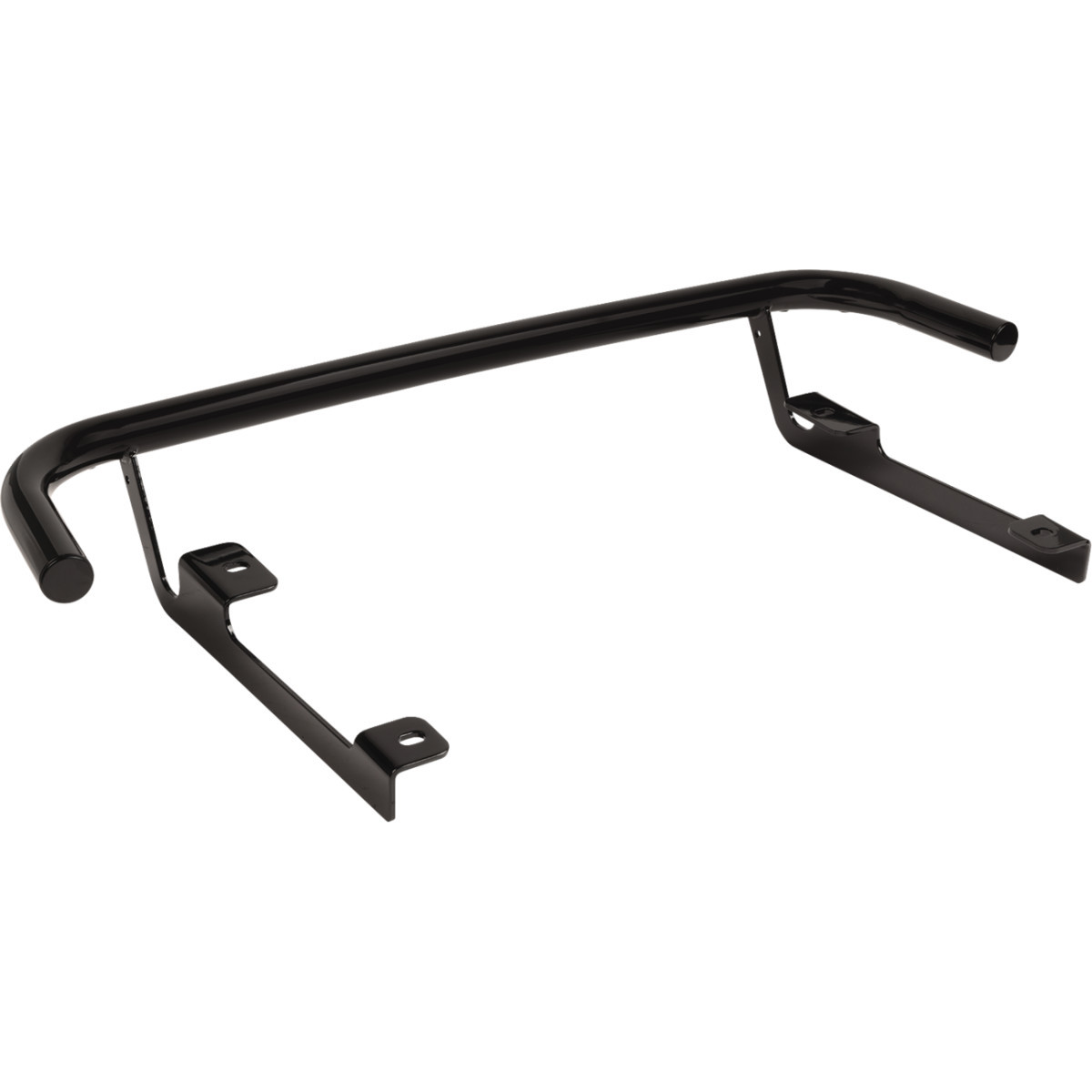 Rivco Products #HD550BK - Rear Bumper - Gloss Black - Tri-Glide