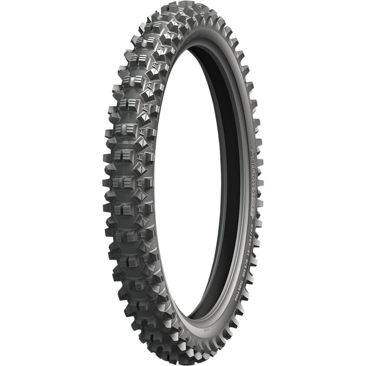 Michelin #39526 - Tire - StarCross 5 Soft - Front - 70/100-19 - 42M