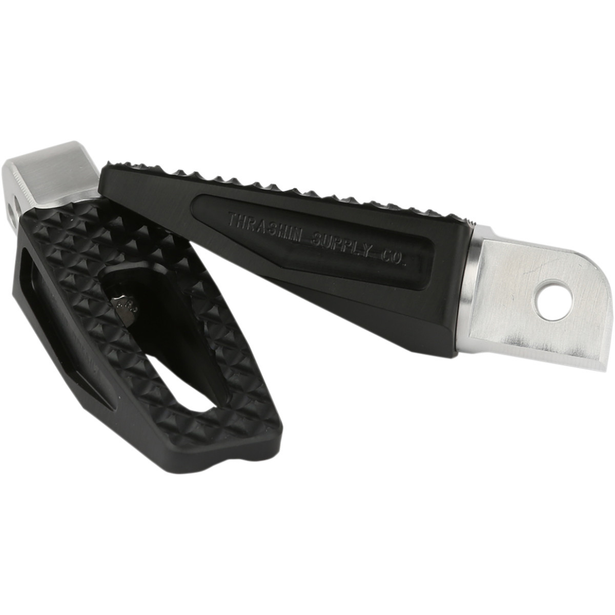 Thrashin Supply CO. #TSC-2029-1 - Rear P-54 Slim Foot Pegs - Black