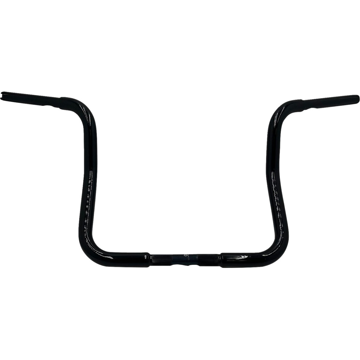 FAT Baggers INC. #903013-B - 1-1/4" EZ Install Round Top Handlebar - Reduced Reach - 13" - Black
