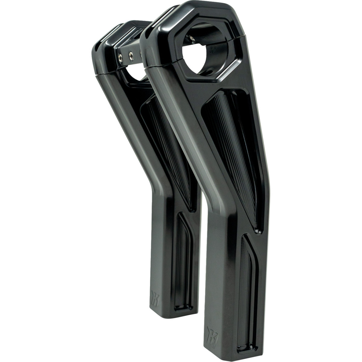 Kodlin USA #KUS55142 - Ascent Pro Risers - Pullback - 8" - Gloss Black