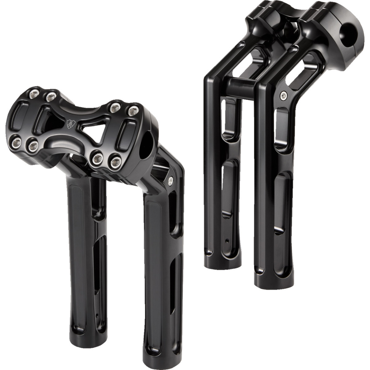 Arlen Ness #520-063 - Wayback Risers - 10" - Black