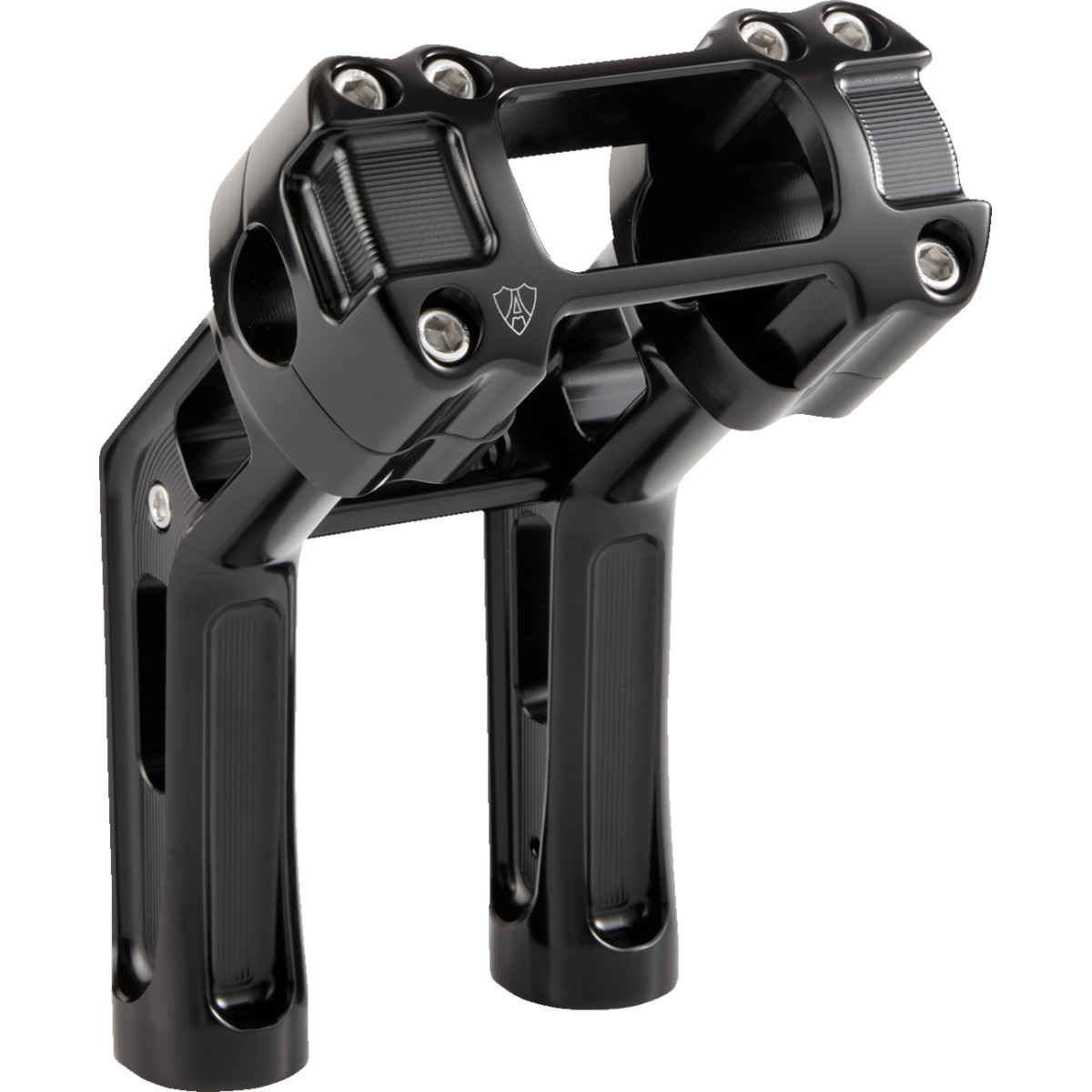 Arlen Ness #520-066 - Wayback Risers - 7" - Softail - Black