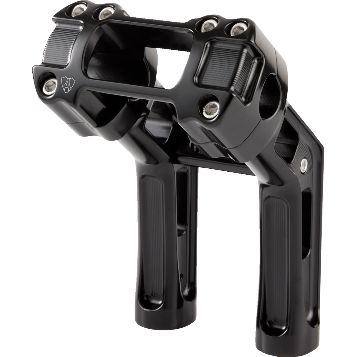 Arlen Ness #520-066 - Wayback Risers - 7" - Softail - Black