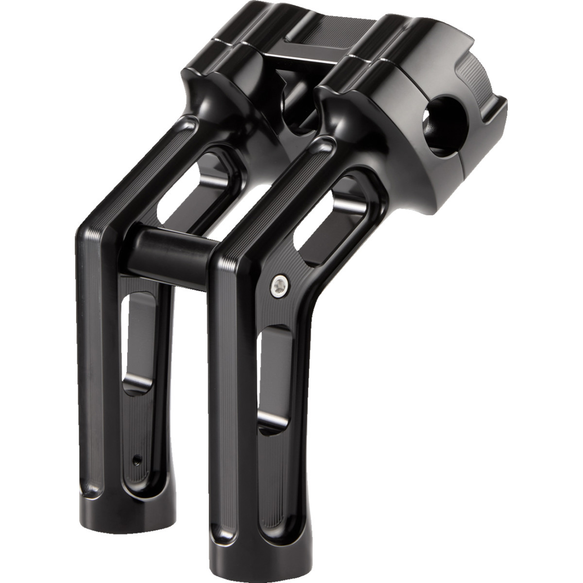 Arlen Ness #520-066 - Wayback Risers - 7" - Softail - Black