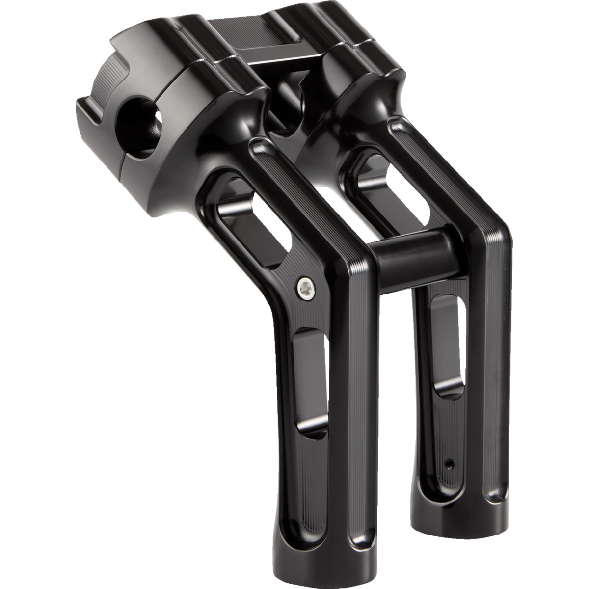 Arlen Ness #520-066 - Wayback Risers - 7" - Softail - Black