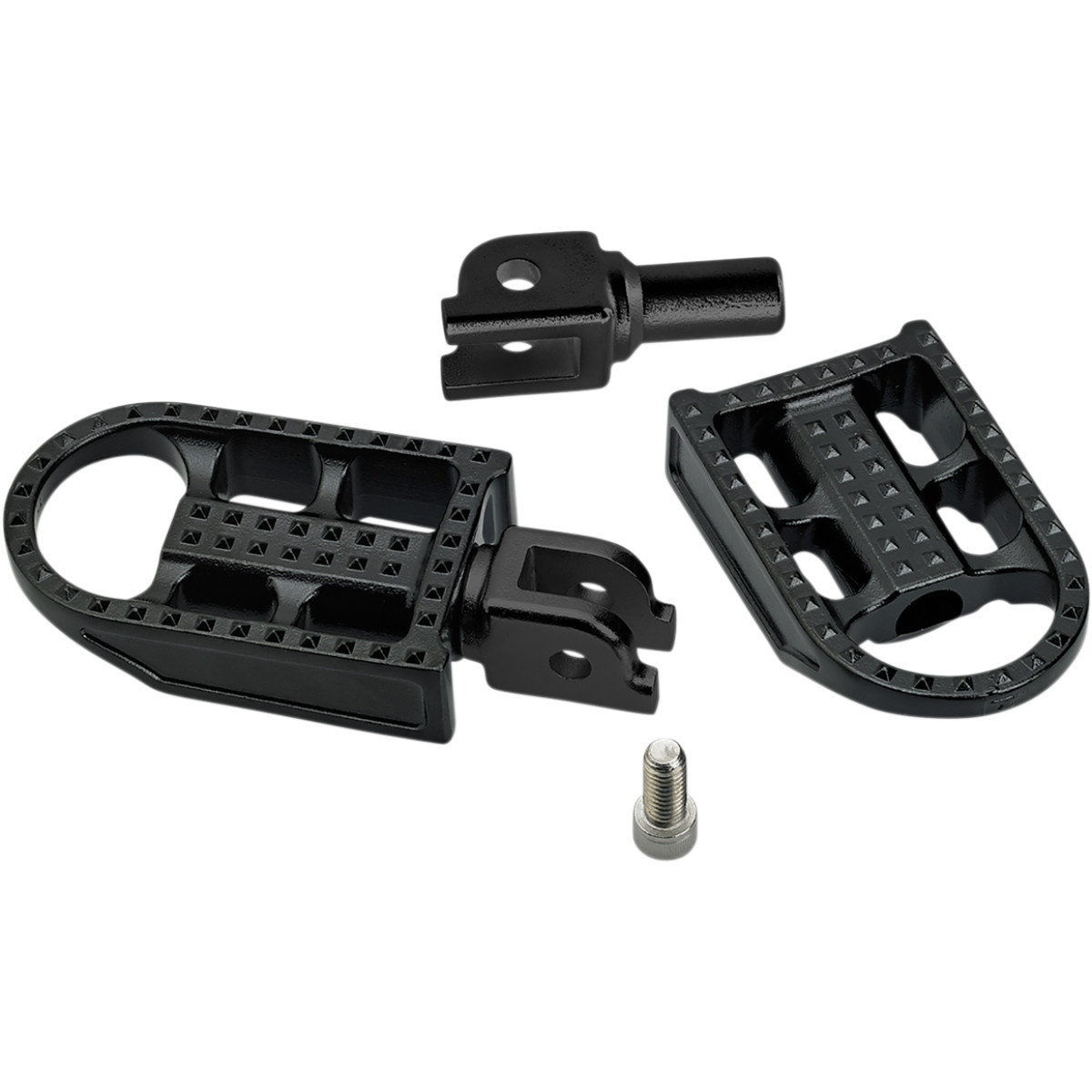 Biltwell #7002-201-03 - Mushman Foot Pegs - Step - Black Electroplated