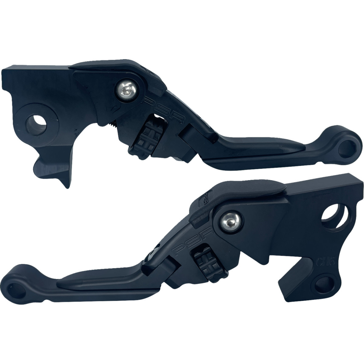 PSR #12-03655-22 - Anthem Pro Adjustable Lever Set for Harley Models - Black