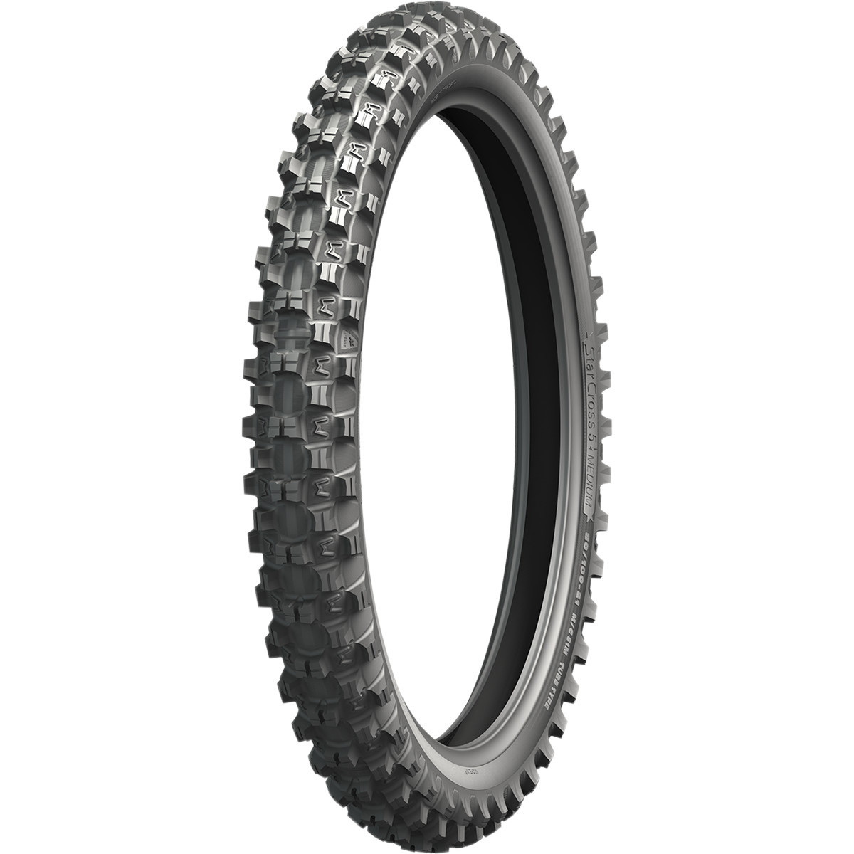 Michelin #48907 - Tire - StarCross 5 Medium - Front - 70/100-19 - 42M