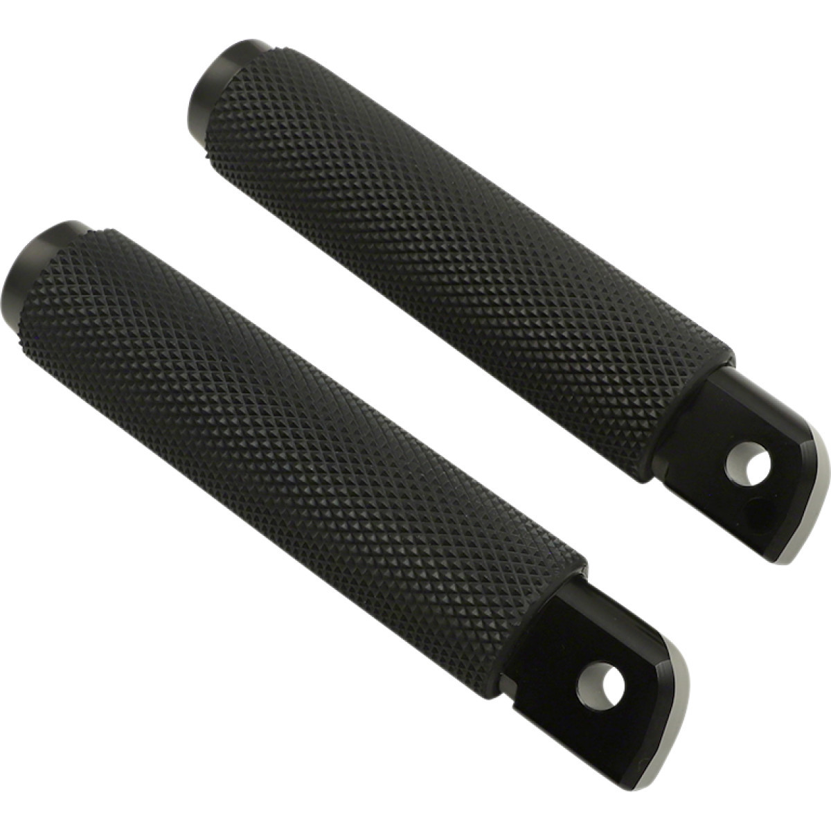 Rough Crafts #RC-400-006 - Passenger Pegs - Black - Knurled