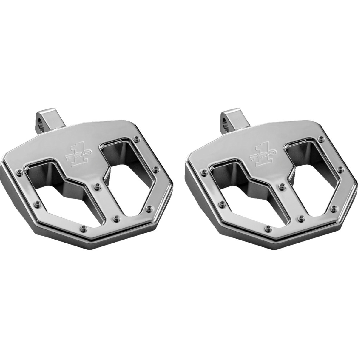 Pro-one Perf.mfg. #500761 - BMX V1 Foot Pegs - Male - Chrome
