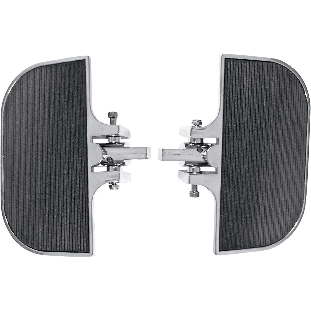 Emgo #54-48054 - Mini Floorboards - Black/Chrome