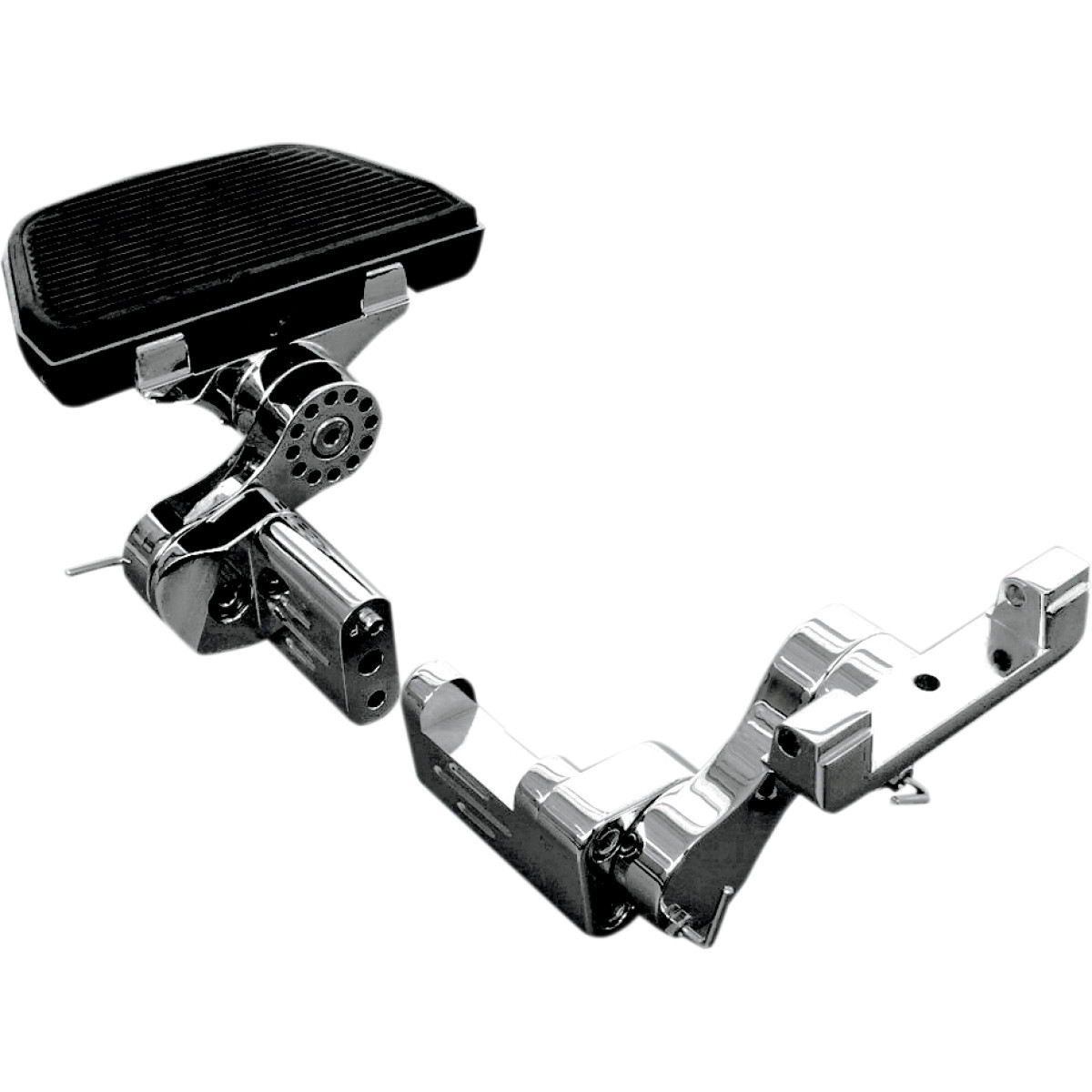 Rivco Products #HDPBLA-RE - Passenger Floorboard Mounts - Chrome