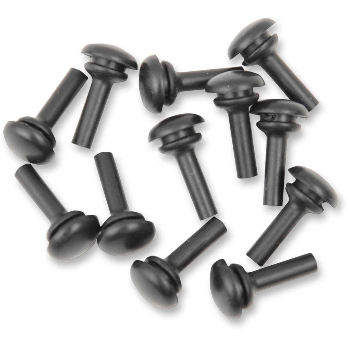 Arlen Ness #06-847 - Floorboard Rubber Inserts - Deep Cut - Passenger