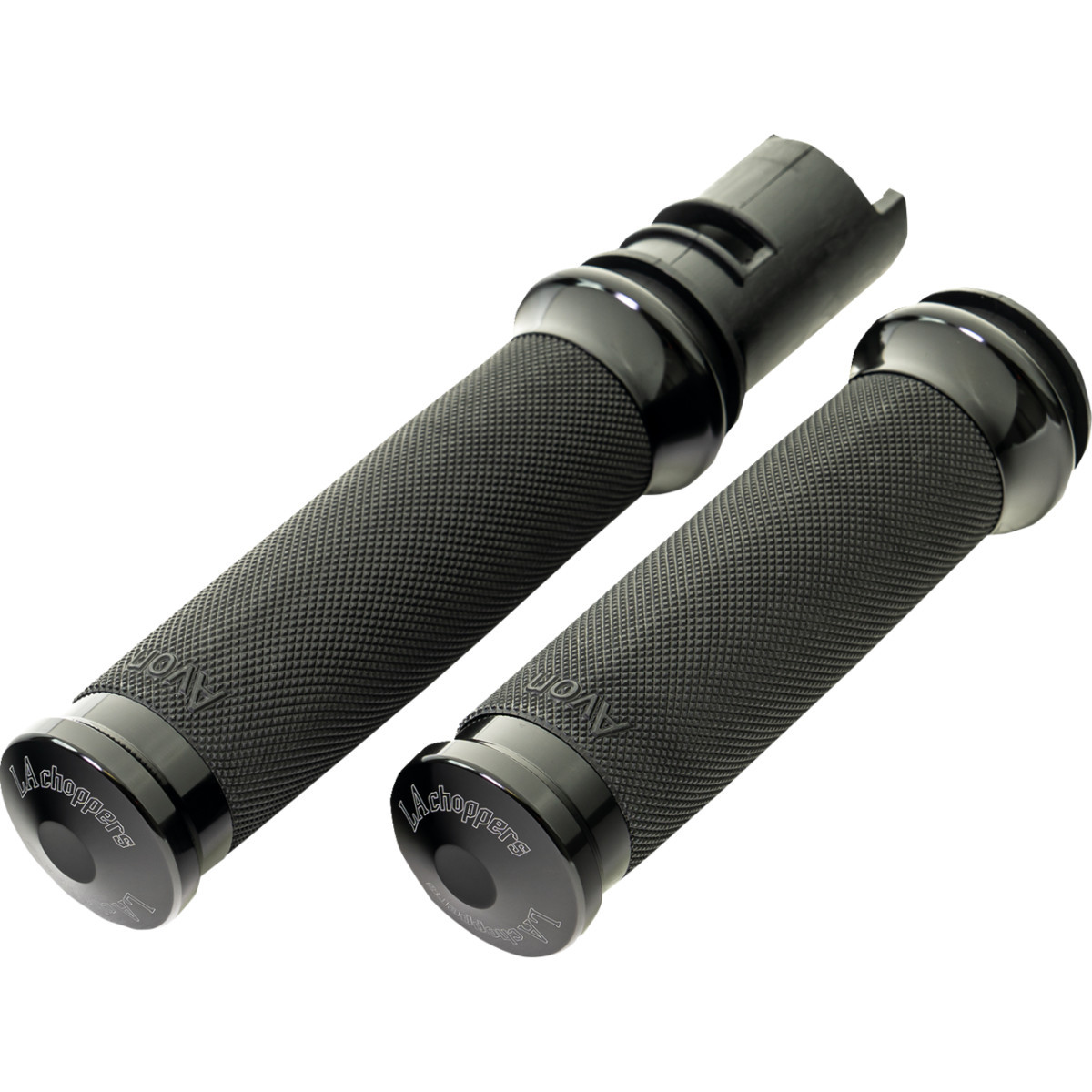 LA Choppers #LA-7493-01B - County Line Grips - '23-'25 TBW - Black