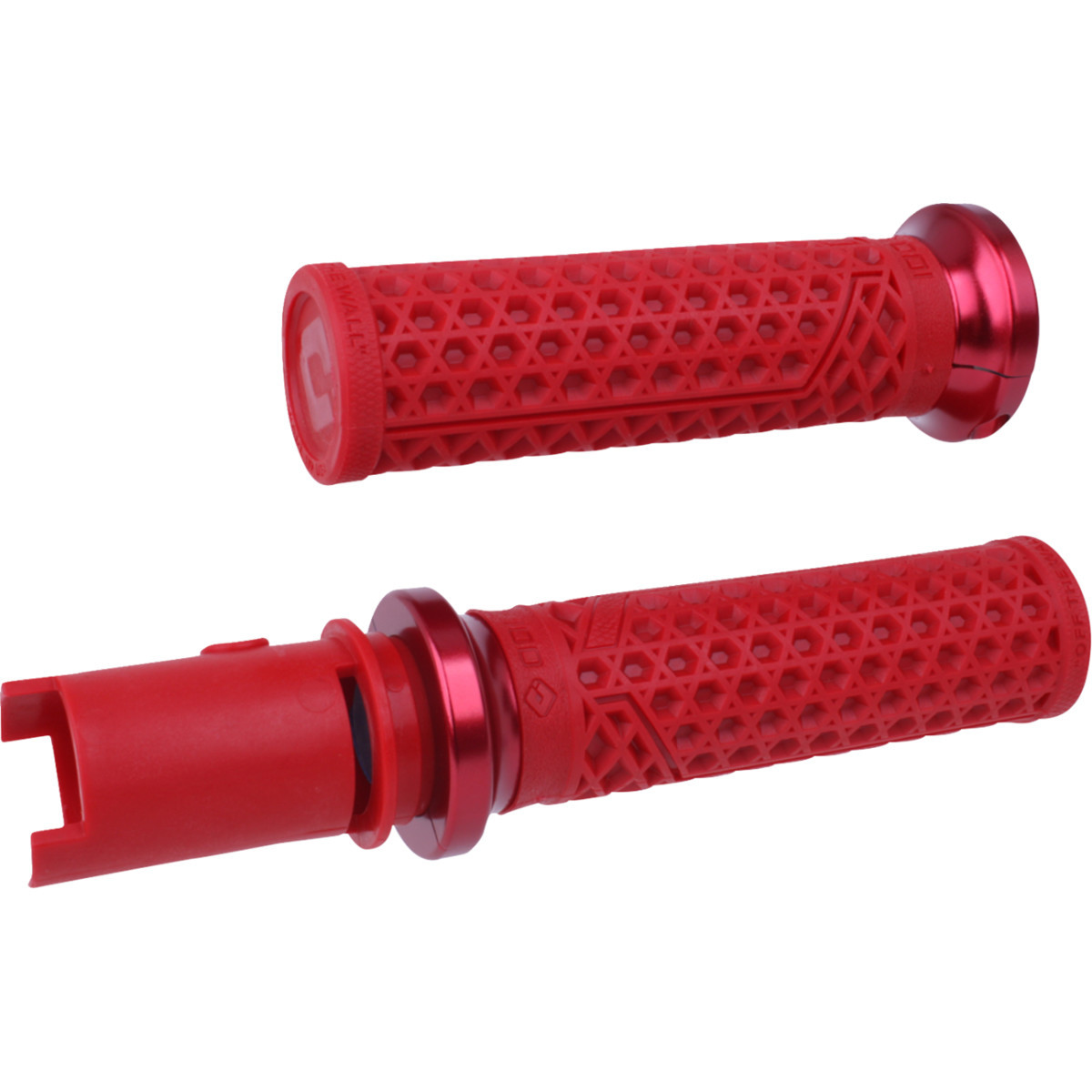 ODI #V31VHTCR-R - Vans Harley Davidson Grips - CVO TBW - Red/Red